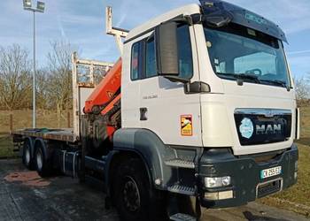 Man TGS platforma + HDs Palfinger 26tm - 6x4 UDT