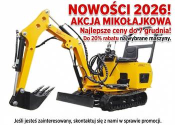 Nowa 2026 Mini Koparka gąsienicowa MS-TE113 JSB MINI