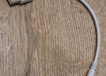 Kabel USB 2.0 do Mini Jack 3,5mm 23cm