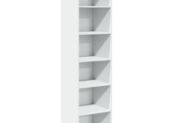 Wysoka szafka biała 45x41x185 cm materiał drewnopochodny WM-3281673