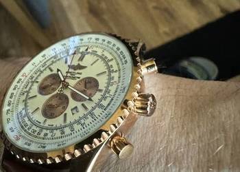 Breitling navitimer rose gold  46 mm citizen mechanizm