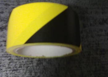 taśma ostrzegawcza z klejem