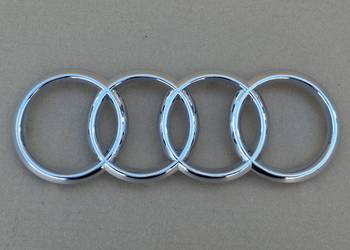 AUDI Q7 4M EMBLEMAT ZNACZEK GRILLA ATRAPY CHROM ORYGINAŁ 4M0853605