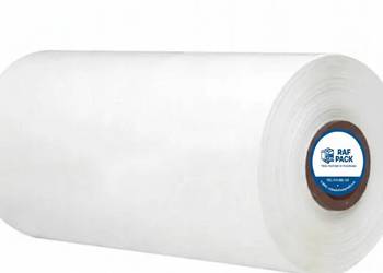 Folia stretch maszynowa biała 18kg Mega jakość RAF PACK