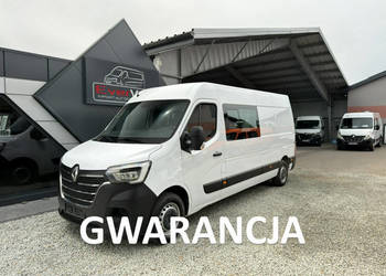Renault Master max L3H2 7 osobowy brygadówka lift doka pełna opcja