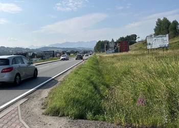 Plac 300 m² do wynajęcia pod biznes –Bańska Niżna, przy Zakopiance