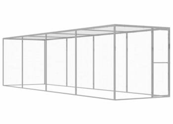 vidaXL Klatka dla kota, 6 x 1,5 x 1,5 m, stal galwanizowana(SKU:146359)