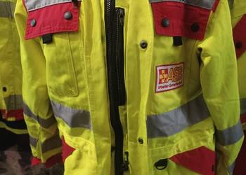 Odblaskowa kurtka robocza