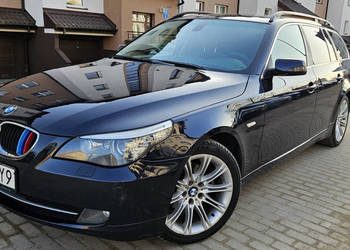 Bmw E61 lift 2009r 2.0 benz -stan wzorowy ,bogata wersja ,ponorama