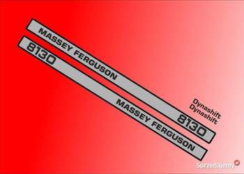 naklejki massey ferguson 8130