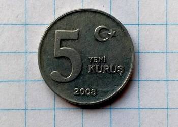 5 KURUS ( YENI KURUS ) 2008 ROK - TURCJA