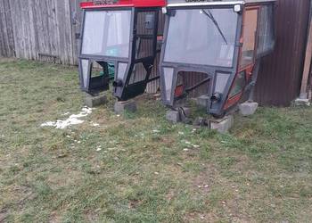 Kabina do Ciągnika c360 I c330M Gruby Materiał Mocowana na Poduszkach.