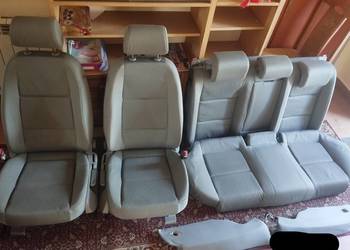 Fotele Audi A4 B7 cały komplet przód+tył ,szare zadbane