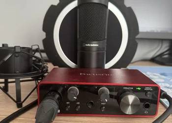 Audio-Technica AT2020 + Focusrite Scarlett Solo 3rd Gen | Dodatki