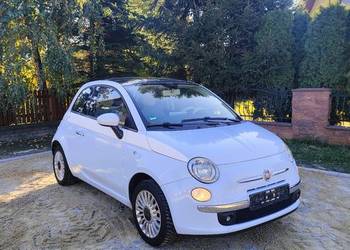 Fiat 500 Fiat 500 2008 1.2 69km CarPlay / Szyberdach / Pierwszy lakier / Kl