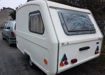 Przyczepa kempingowa Niewiadów N 126 zarejestrowana oryginalny przedsionek