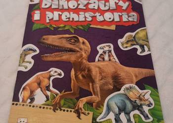 Dinozaury i prehistoria, Minialbum z naklejkami, Aksjomat (Książeczki dla d