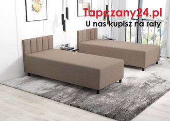 Łóżko jednoosobowe Tapczan do spania z materacem Darmowa Wysyłka