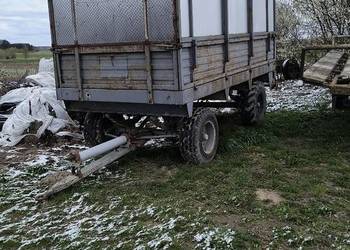 Rozrzutnik dwuosiowy przyczepa objetosciowa