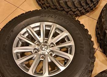 Felgi aluminiowe z oponami MT do Mitsubishi L 200, Pajero