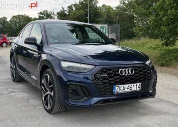 Audi Q5 Sportback Raty 2.0 hybryda tylko 70 tys km Sportback Automat S-li