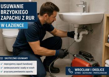 Usuwanie brzydkiego zapachu z odpływu, Wrocław, cennik, likwidacja