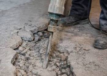 Skucie opaski z betonu, ścieżki, płyt, Oleśnica, Siechnice, Trzebnica