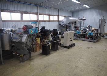 Kompletny przemysłowy system chłodniczy amoniakalny (R717)