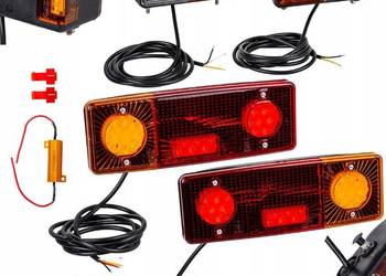 Zestaw lamp LED z rezystorem do Ursus C-360 C-330 C-385 MF-3 WAŚ 7 LATA GWA