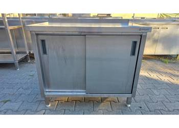 STÓŁ GASTRO Z DRZWIAMI - SZAFKA - 100/60/85 CM - M.1818 N