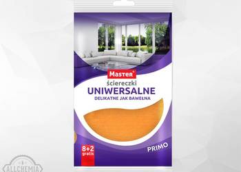 ŚCIERECZKI UNIWERSALNE BAWEŁNIANE PERFOROWANE 10 SZT MASTER
