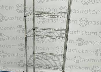 REGAŁ CHROMOWANY  60X46X185
