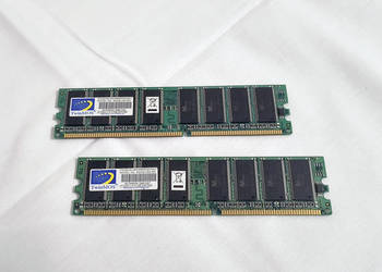 Zestaw 2 Pamięci RAM TwinMOS 2x512 MB (razem 1 GB) DDR PC-3200