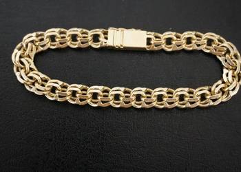 ZŁOTA BRANSOLETA GARIBALDI - BRANSOLETKA GALIBARDI 54G
