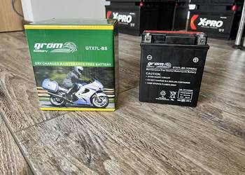 Akumulator motocyklowy GROM GTX7L-BS YTX7L-BS 12V 6Ah 120A P