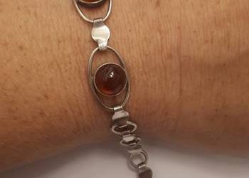 Bransoletka z bursztynami Bransoletka z bursztynami