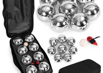 Zestaw do gry w bule kule boules petanque 8 szt. + etui i akcesoria