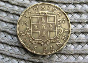 Jamajka 1/2 Peny 1957r