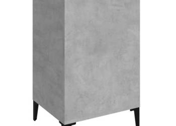 Szafka nocna szarość betonu 40x35x70 cm WM-819652