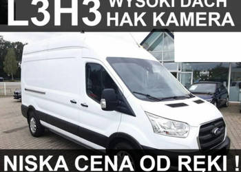Ford Transit L3H3 130KM Wysoki Dach Hak Kamera Niska Cena Od ręki ! 1718zł