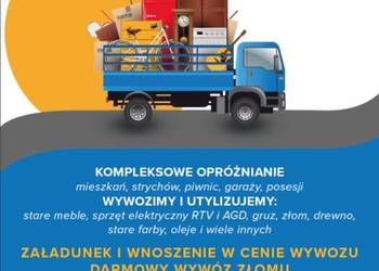 Opróżnienie Mieszkań Domów Strychów Piwnic Garaży Wywóz Śmieci