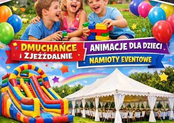 Dmuchańce zamki namioty animacje