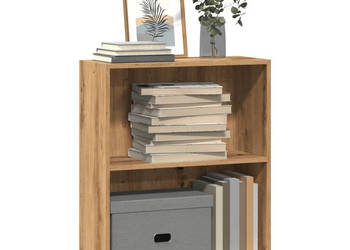 Regał dąb artisian 60x24x76 cm materiał drewnopochodny WM-855905