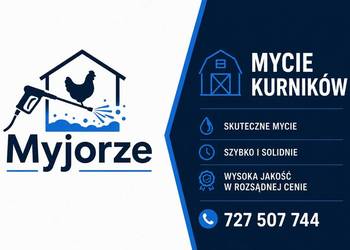 Mycie obiektów Drobiarskich(Kurników)