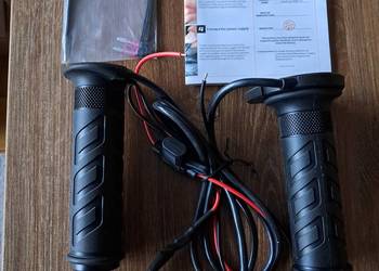 nowe ogrzewane manetki do motocykla lub quada, średnica otworu 22 mm