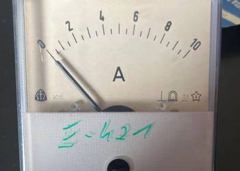 Amperomierz analogowy tablicowy 10A