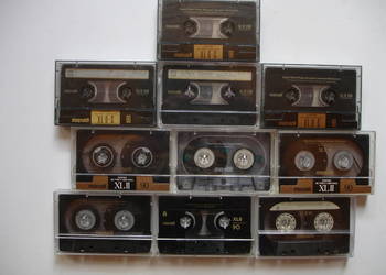 KASETY magnetofonowe MAXELL (używane)