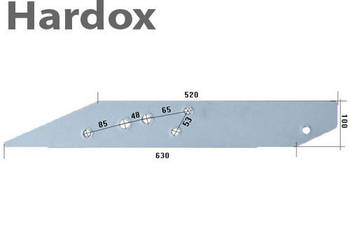 Płoza długa HARDOX 110222/P części do pługa EBERHARDT
