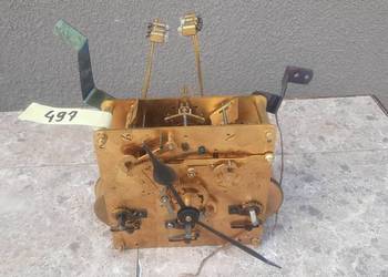 497 Mechanizm kwadransowy starego zegara jak Kienzle sprawny