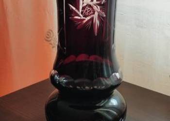 Wazon kryształ szlifowany PRL Wazon kryształ szlifowany PRL